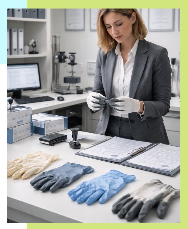 Сертификация перчаток в Кинели от 8660 р. | Алешин-Кнл