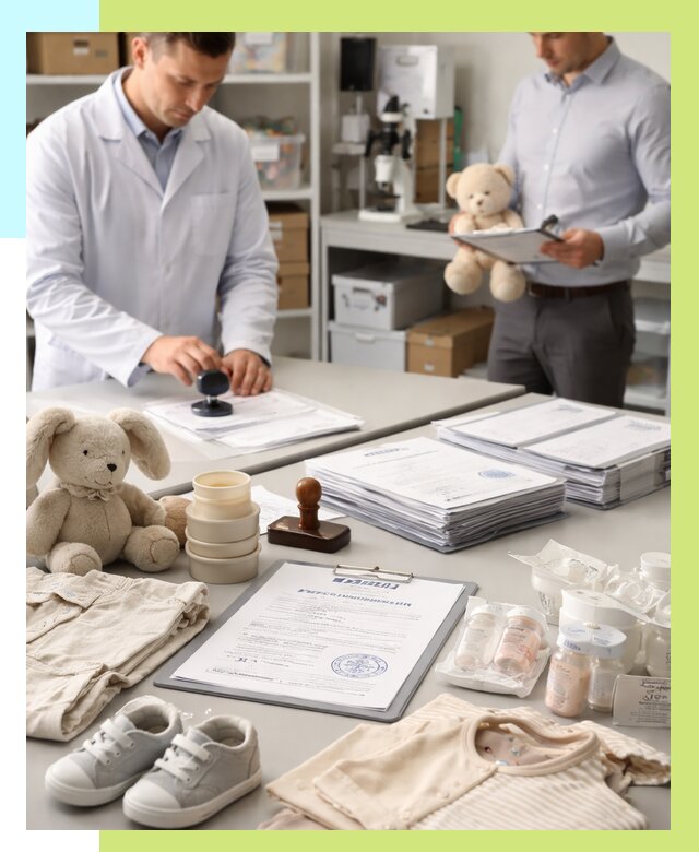 Сертификация детских товаров в Кинели от 15282 р. | Алешин-Кнл