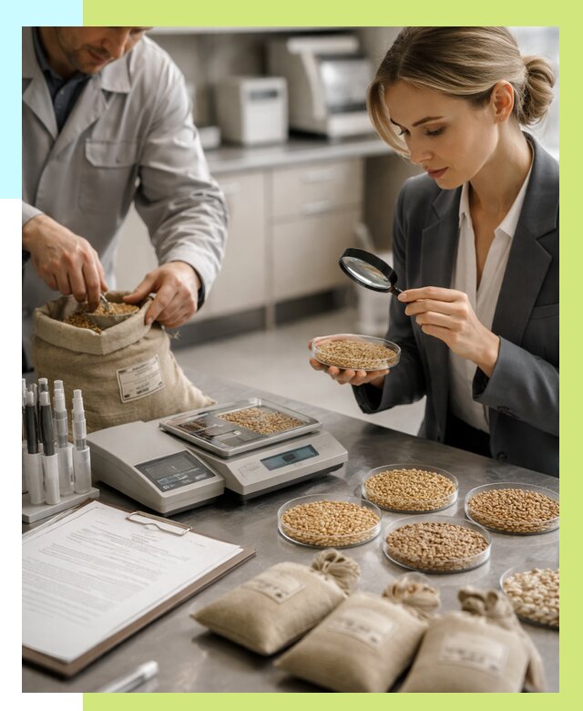 Сертификация зерна в Кинели по цене от 15282 р. | Алешин-Кнл
