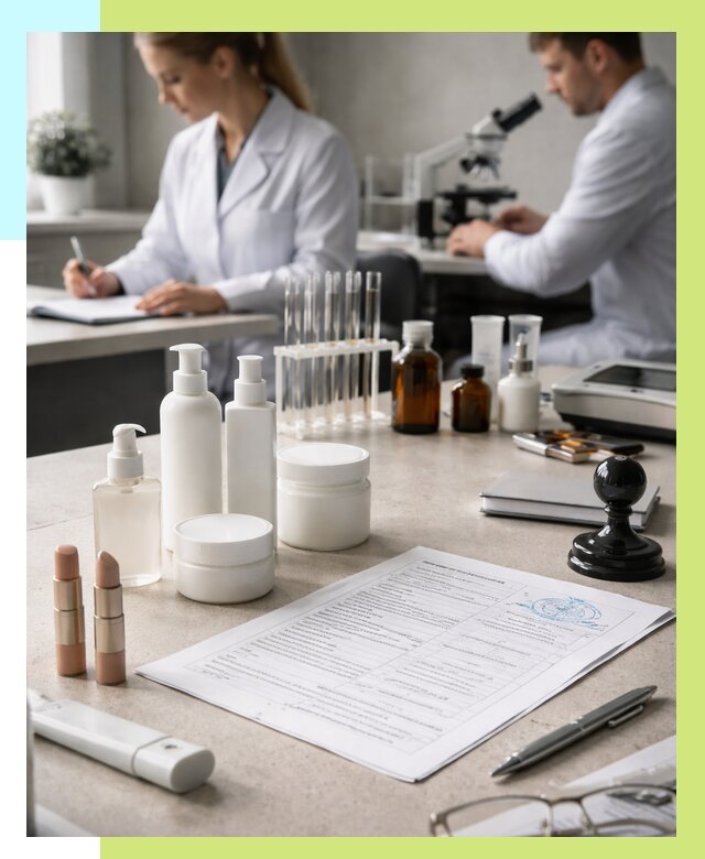 Сертификация косметики в Кинели от 20376 р. - Алешин-Кнл