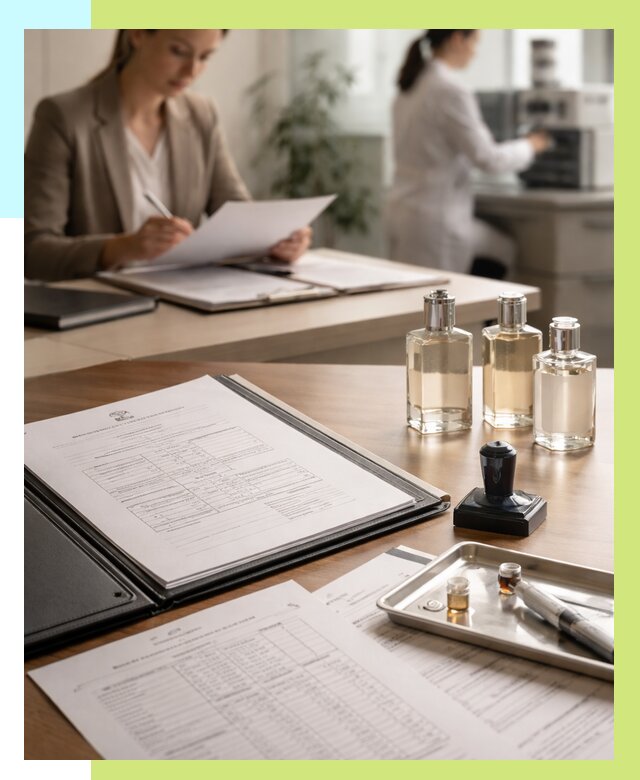 Сертификация парфюмерии в Кинели от 15282 р. | Алешин-Кнл