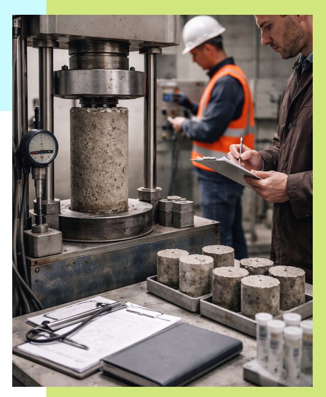 Сертификация бетона в Кинели от 30564 р. сертификат | Алешин-Кнл