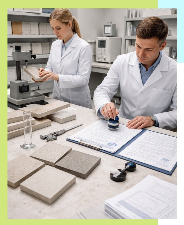 Сертификация плитки и керамики в Кинели с документами