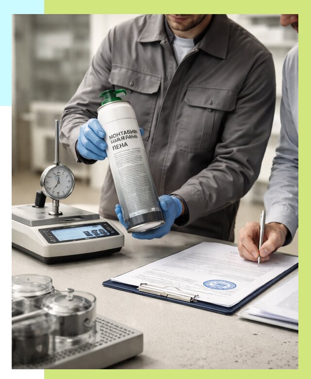 Сертификация монтажной пены в Кинели от 15282 р. | Алешин-Кнл