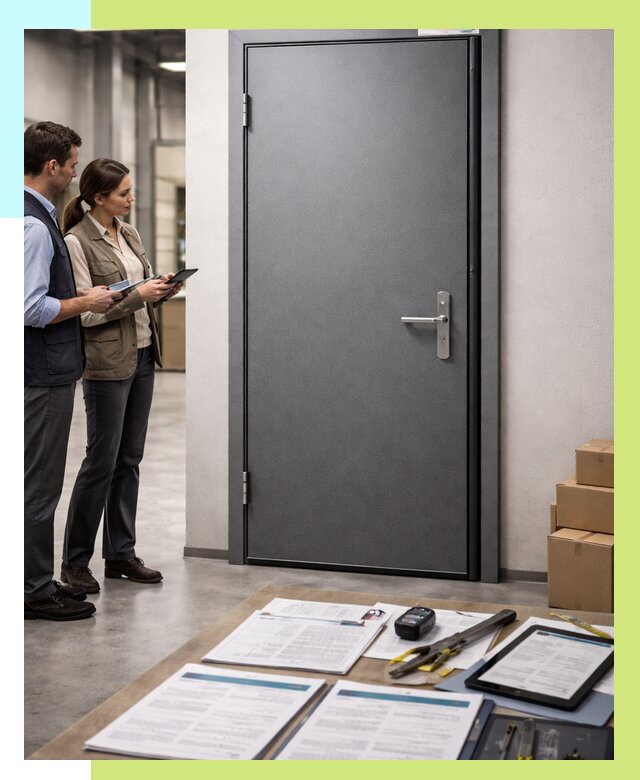 Сертификация противопожарных дверей в Кинели от 9169 р. | Алешин-Кнл