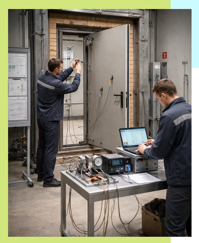 Сертификация противопожарных дверей в Кинели по ГОСТ и ТР