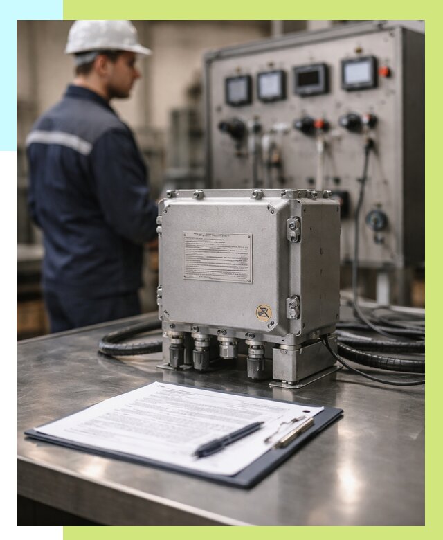 Сертификация взрывозащищенного оборудования в Кинели от 35658 р. | Алешин-Кнл