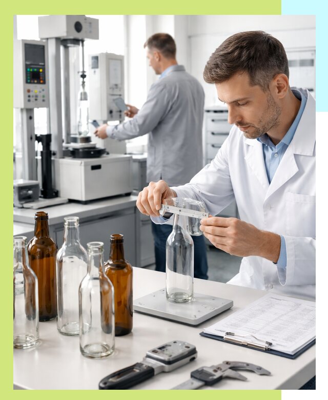 Сертификация стеклянных бутылок и сопутствующей упаковки в Кинели