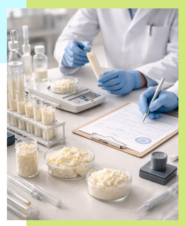 Сертификация творога в Кинели от 12226 р. под ключ | Алешин-Кнл
