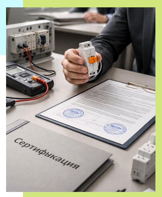 Сертификация выключателей под ключ в Кинели от 15282 р. | Алешин-Кнл