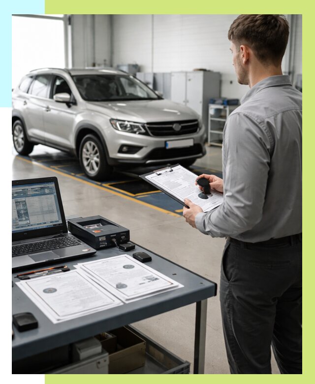 Сертификация транспортных средств в Кинели от 12226 р. | Алешин-Кнл