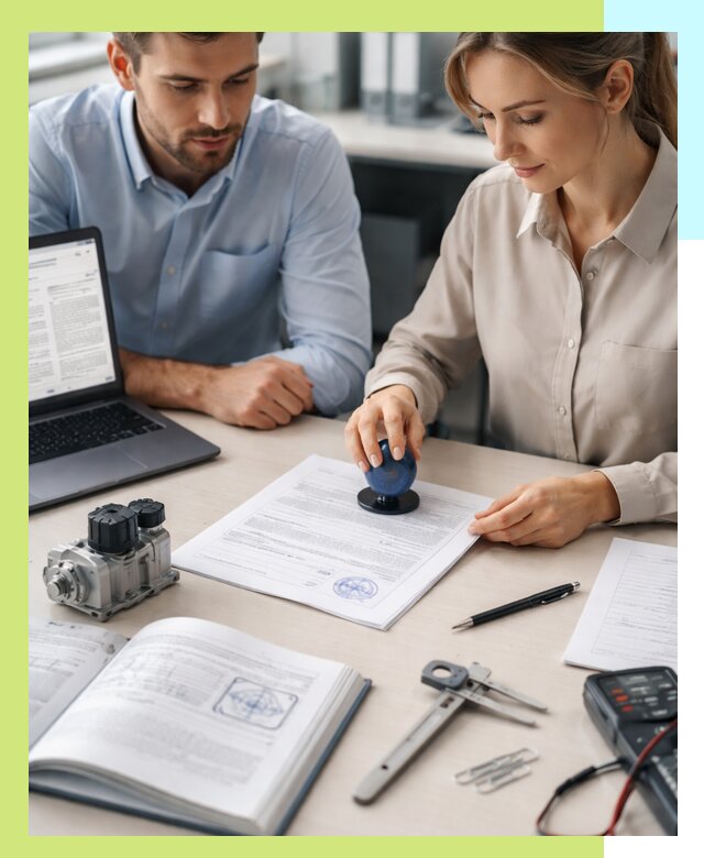 Выдача паспорта изделия и техническая экспертиза продукции в Кинели