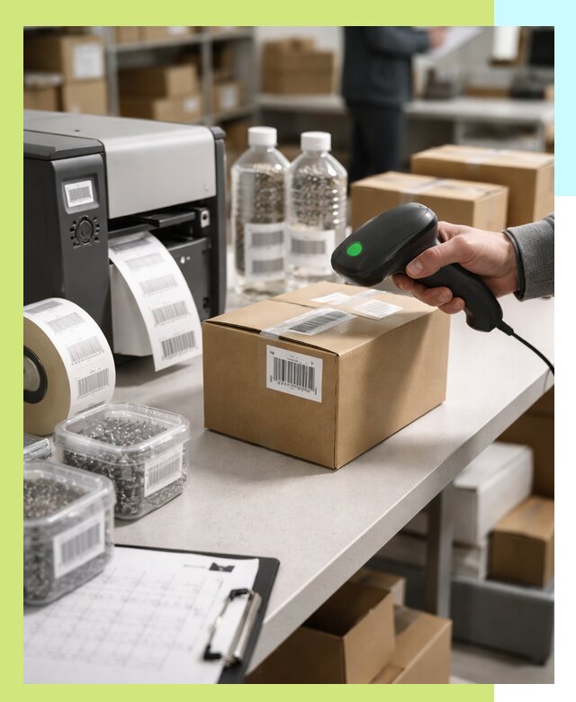 Штрихкодирование продукции и маркировка для продажи в Кинели