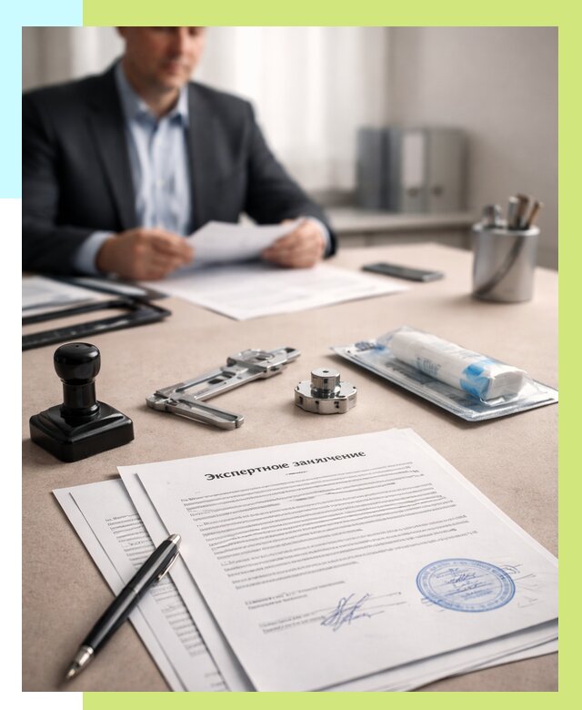Экспертное заключение на продукцию в Кинели от 8660 р. | Алешин-Кнл