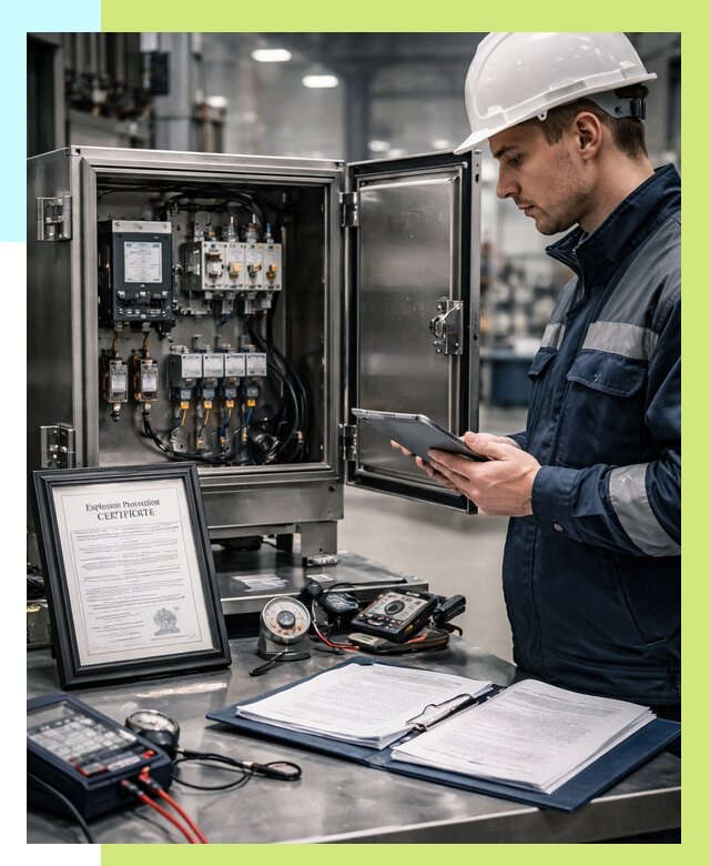 Сертификат взрывозащиты в Кинели от 45846 р. | Алешин-Кнл