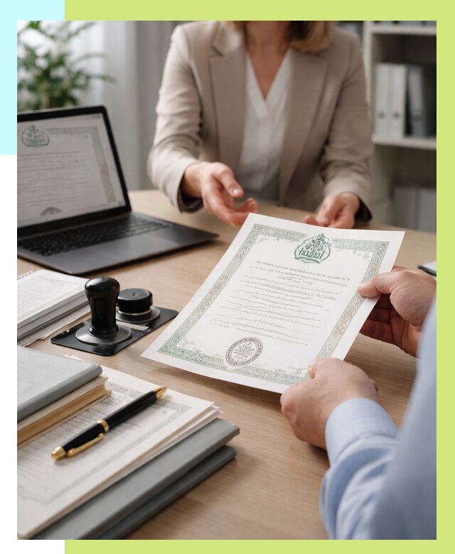 Халяль сертификат в Кинели, получить от 15282 р. | Алешин-Кнл