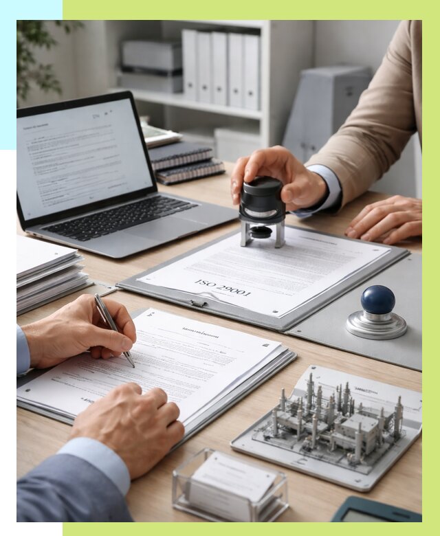 Сертификат ISO 29001 в Кинели под ключ от 76410 р. | Алешин-Кнл