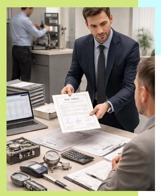 Выдача сертификата ISO 10012 по требованиям метрологии в Кинели