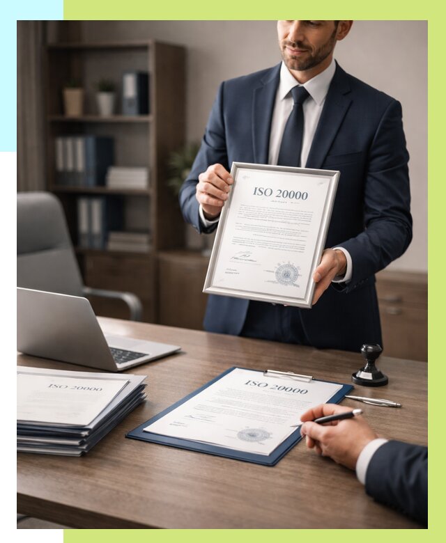 Сертификат ISO 20000 в Кинели под ключ от 122256 р., Алешин-Кнл