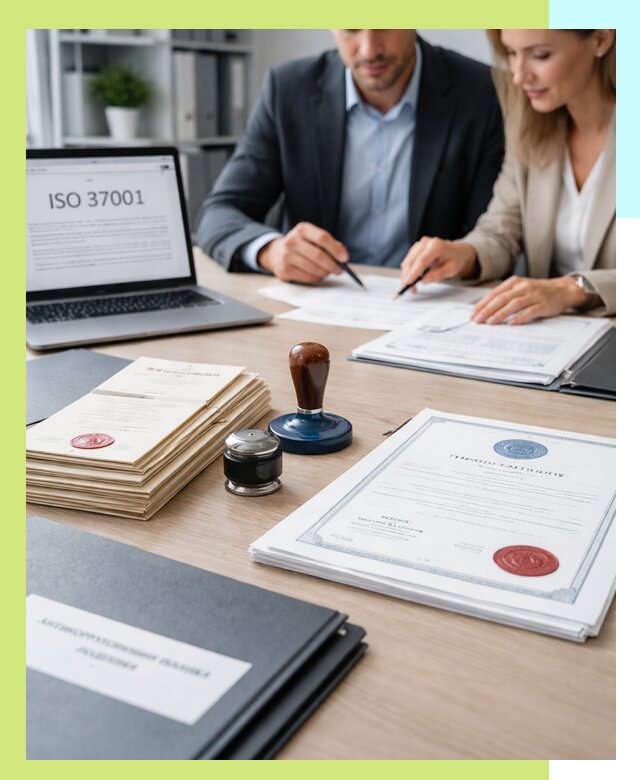 Получение сертификата ISO 37001 по системе борьбы с коррупцией в Кинели